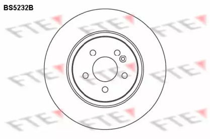 Тормозной диск FTE BS5232B