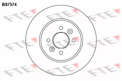 Тормозной диск FTE BS7574