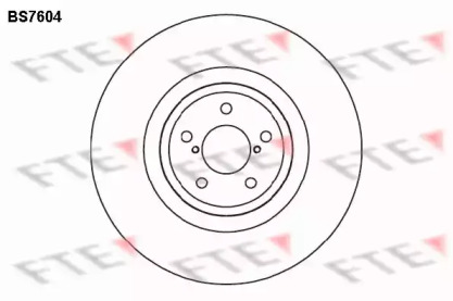 Тормозной диск FTE BS7604