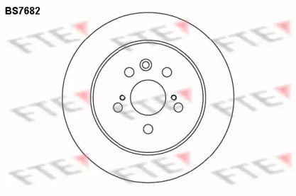 Тормозной диск FTE BS7682