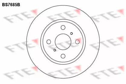 Тормозной диск FTE BS7685B