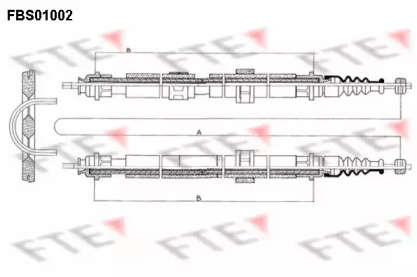 Трос FTE FBS01002