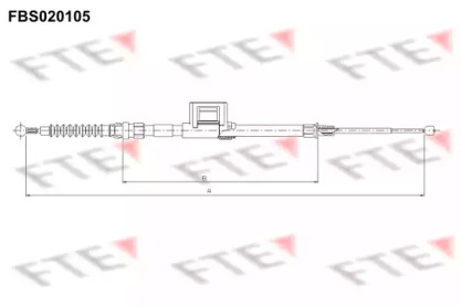 Трос FTE FBS020105