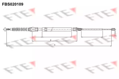 Трос FTE FBS020109