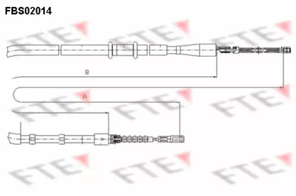 Трос FTE FBS02014