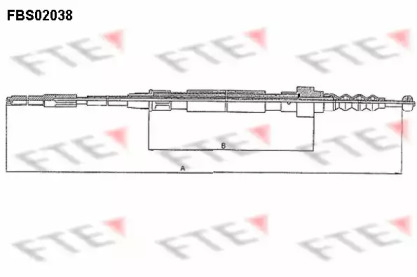 Трос FTE FBS02038