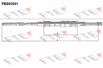 Трос FTE FBS02041