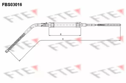 Трос FTE FBS03016