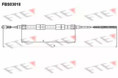 Трос FTE FBS03018