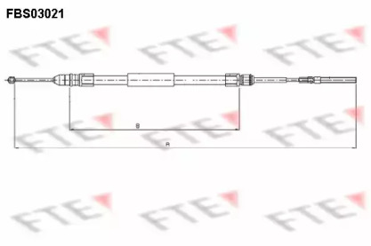 Трос FTE FBS03021