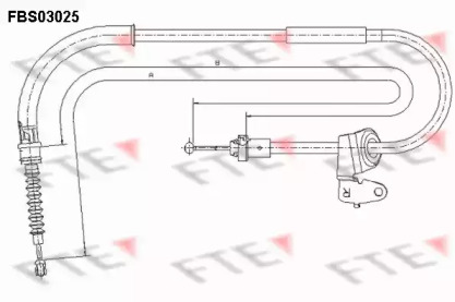 Трос FTE FBS03025