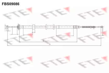 Трос FTE FBS09086