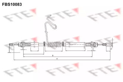 Трос FTE FBS10083