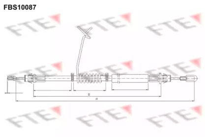 Трос FTE FBS10087