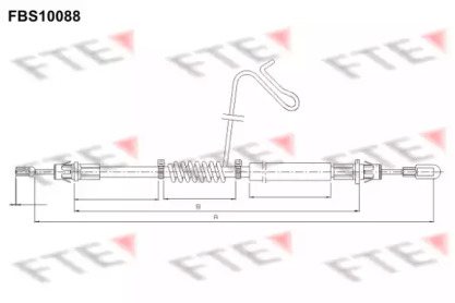 Трос FTE FBS10088