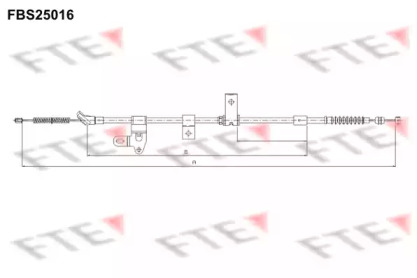 Трос FTE FBS25016