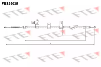 Трос FTE FBS25035