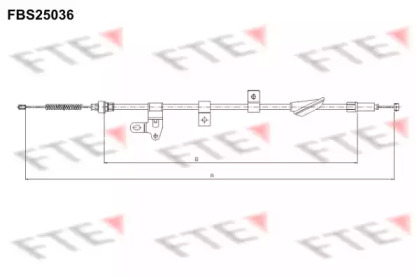 Трос FTE FBS25036