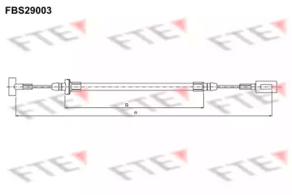 Трос FTE FBS29003