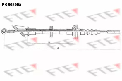 Трос FTE FKS09005