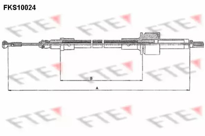 Трос FTE FKS10024