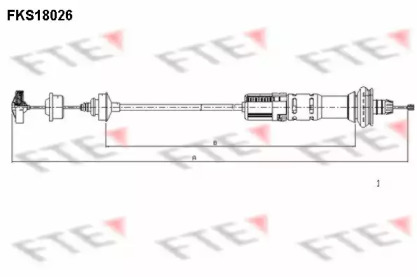 Трос FTE FKS18026