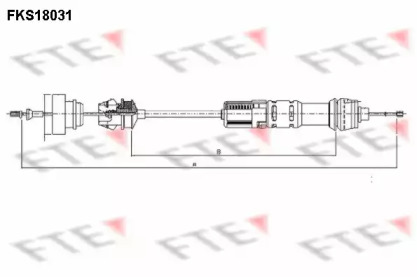 Трос FTE FKS18031