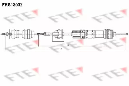 Трос FTE FKS18032