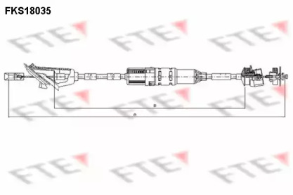 Трос FTE FKS18035