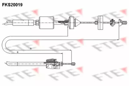 Трос FTE FKS20019