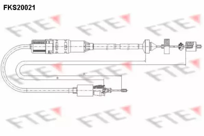 Трос FTE FKS20021