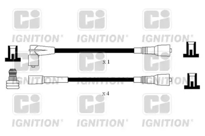 Комплект электропроводки QUINTON HAZELL XC1187