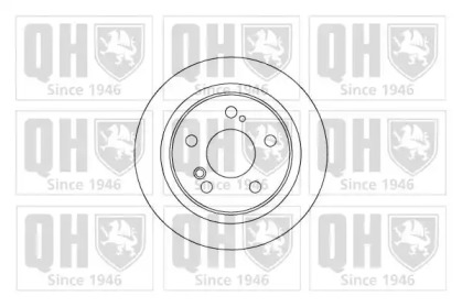 Тормозной диск QUINTON HAZELL BDC4538