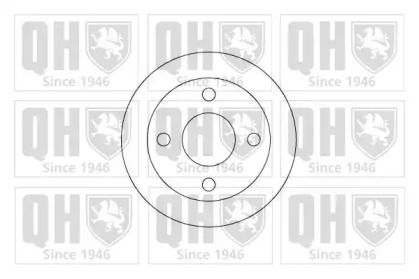 Тормозной диск QUINTON HAZELL BDC4603