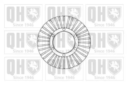 Тормозной диск QUINTON HAZELL BDC4717