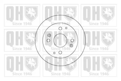 Тормозной диск QUINTON HAZELL BDC4820