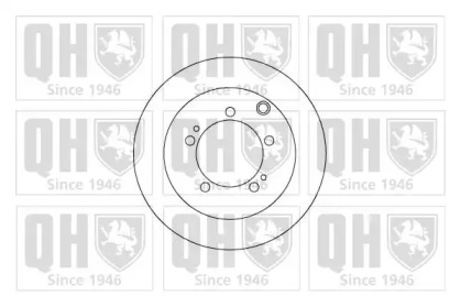 Тормозной диск QUINTON HAZELL BDC4883