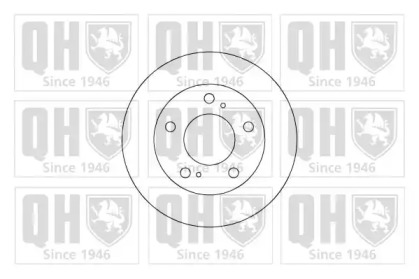 Тормозной диск QUINTON HAZELL BDC4891