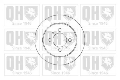 Тормозной диск QUINTON HAZELL BDC4893