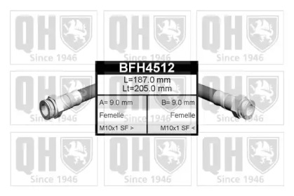 Шлангопровод QUINTON HAZELL BFH4512