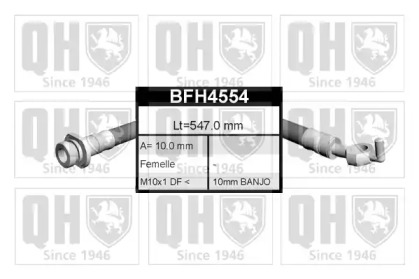 Шлангопровод QUINTON HAZELL BFH4554