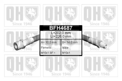 Шлангопровод QUINTON HAZELL BFH4687