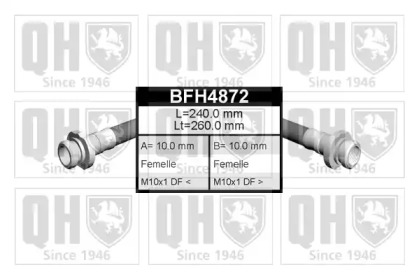 Шлангопровод QUINTON HAZELL BFH4872