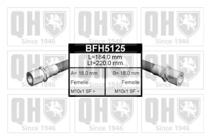 Шлангопровод QUINTON HAZELL BFH5125