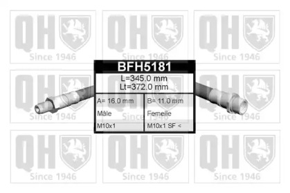 Шлангопровод QUINTON HAZELL BFH5181