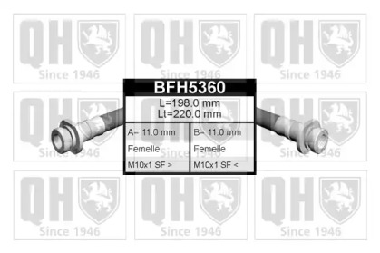 Шлангопровод QUINTON HAZELL BFH5360