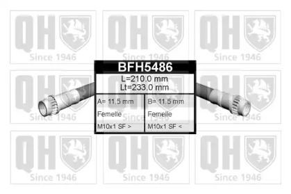 Шлангопровод QUINTON HAZELL BFH5486