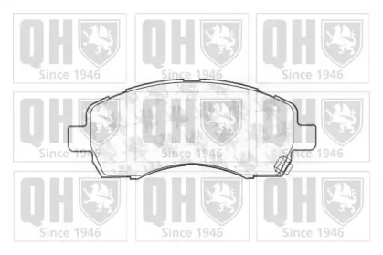 Комплект тормозных колодок QUINTON HAZELL BP1179