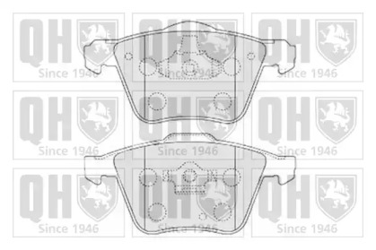 Комплект тормозных колодок QUINTON HAZELL BP1548