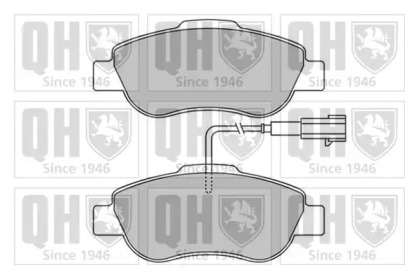 Комплект тормозных колодок QUINTON HAZELL BP1577